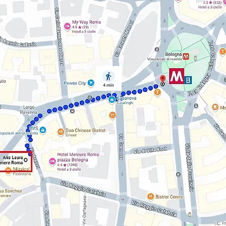 Alis Laura - 150m From Piazza Bologna Metro And 10 Minutes From The Colosseum